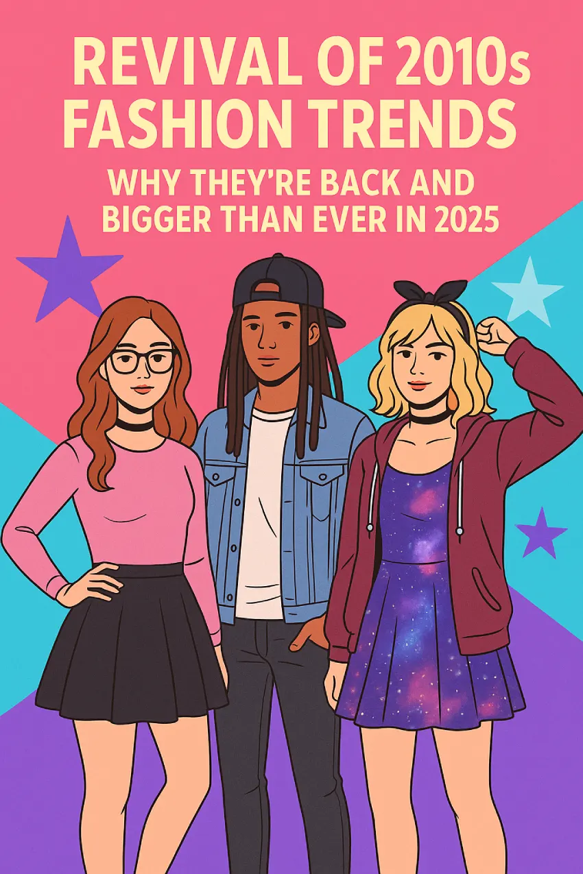 Revival of 2010s Fashion Trends – Why They’re Back and Bigger Than Ever in 2025