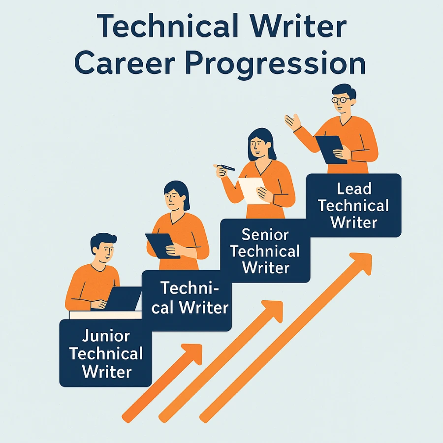 From Junior to Lead: Mapping the Technical Writer Career Progression