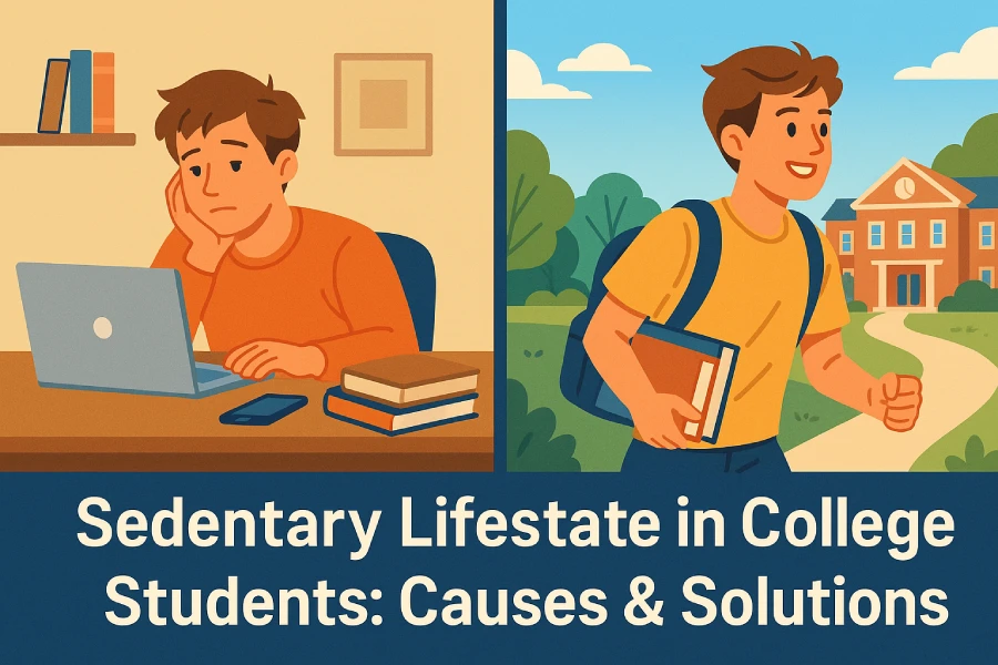 Sedentary Lifestyle in College Students: Causes, Health Risks, and Simple Solutions