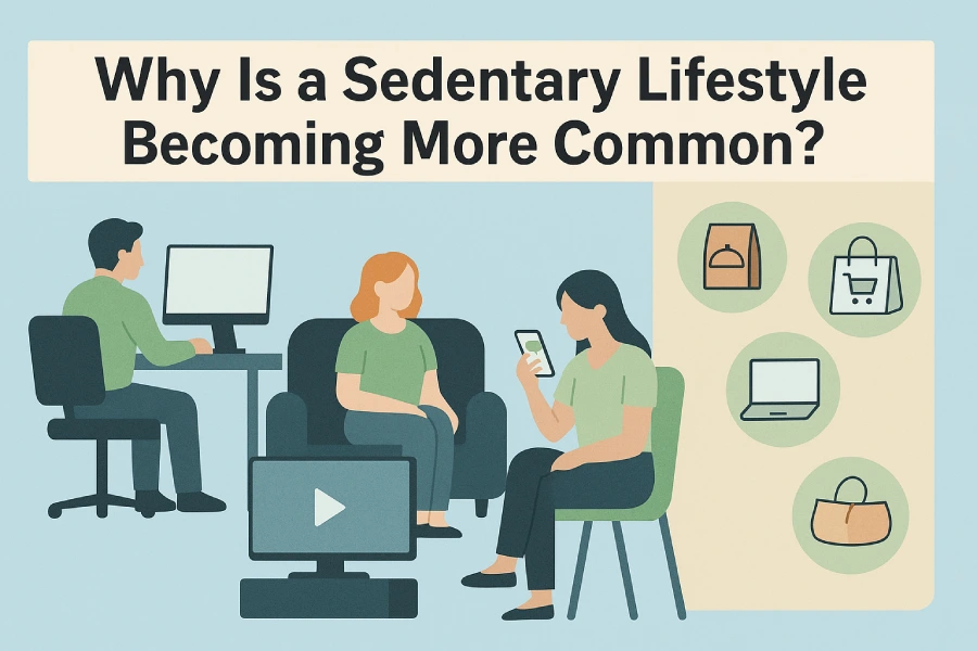 Why Is a Sedentary Lifestyle Becoming More Common?