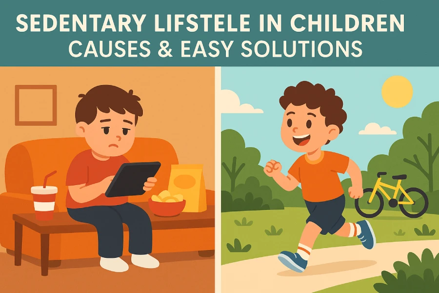 Sedentary Lifestyle in Children: Causes, Effects, and Easy Solutions