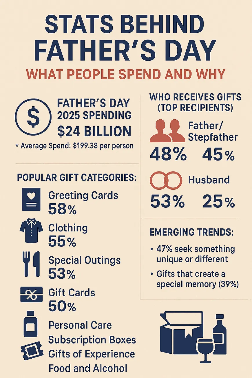 Stats Behind Father’s Day: What People Spend and Why