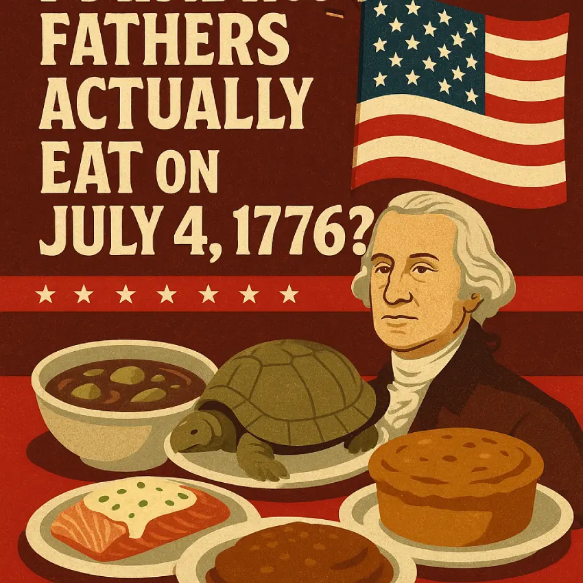 What Did the Founding Fathers Actually Eat on July 4, 1776?
