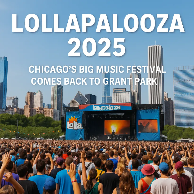 Lollapalooza 2025: Chicago’s Big Music Festival Comes Back to Grant Park
